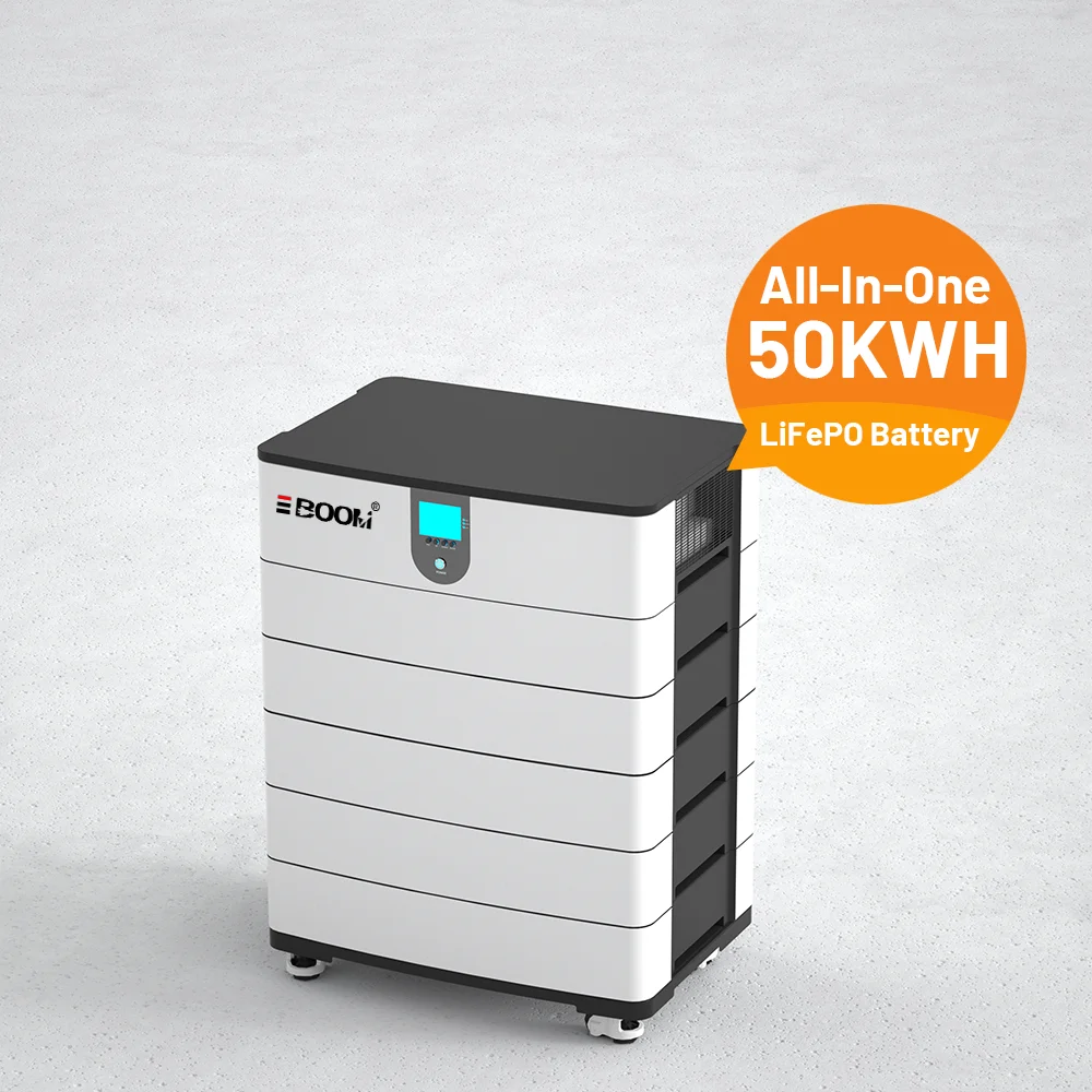 LiFePO4 Lithium Ion Battery 10Kwh 20Kwh Hybrid Inverter Solar Power Station Modular Stacked Batteries