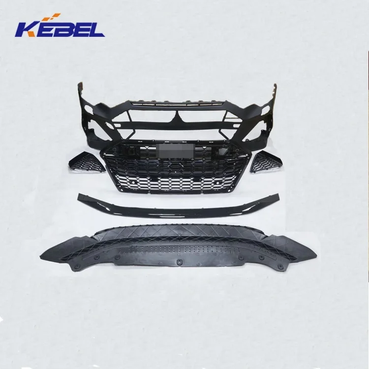 Комплекты кузова автомобиля RS6 Стиль передняя защита задний бампер комплекты кузова автомобиля комплект бампера авто решетка радиатора для Audi A6 2019