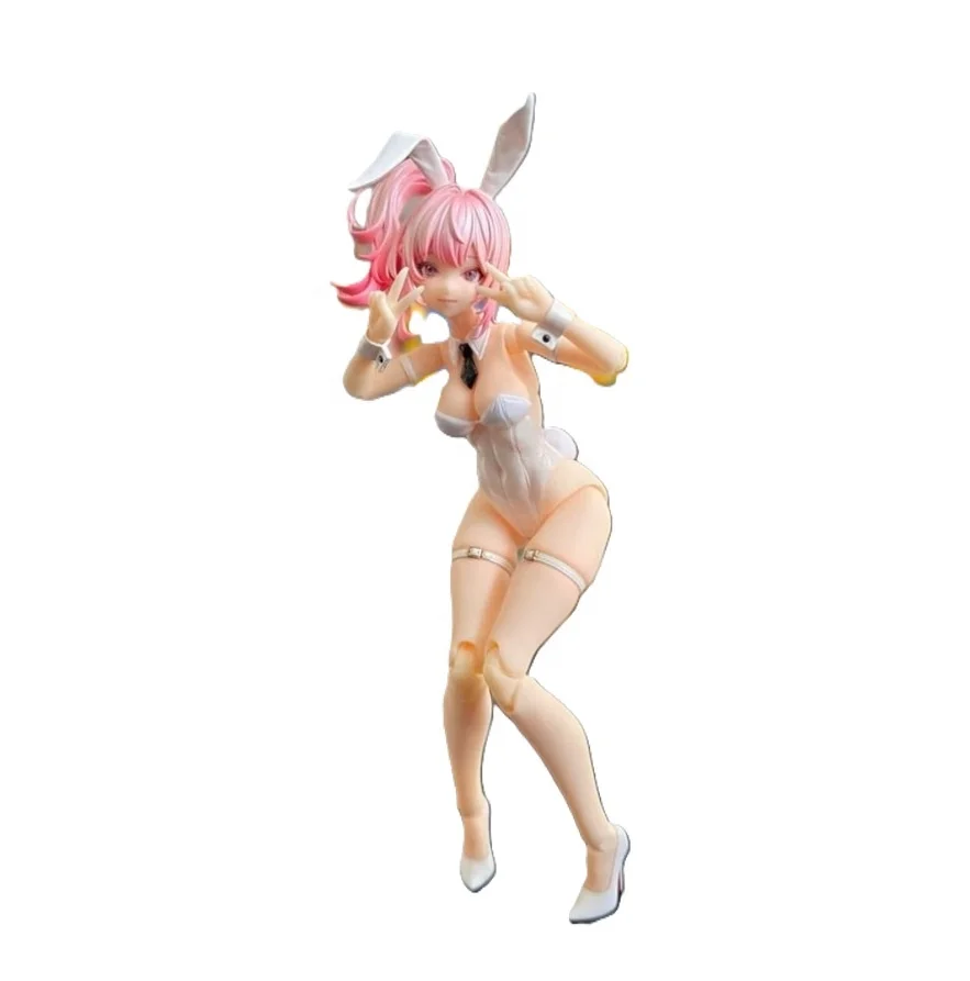 Wholesale high quality hentai action figures 3d Clothes can be taken off suitcase stewardess sexy girl anime figures