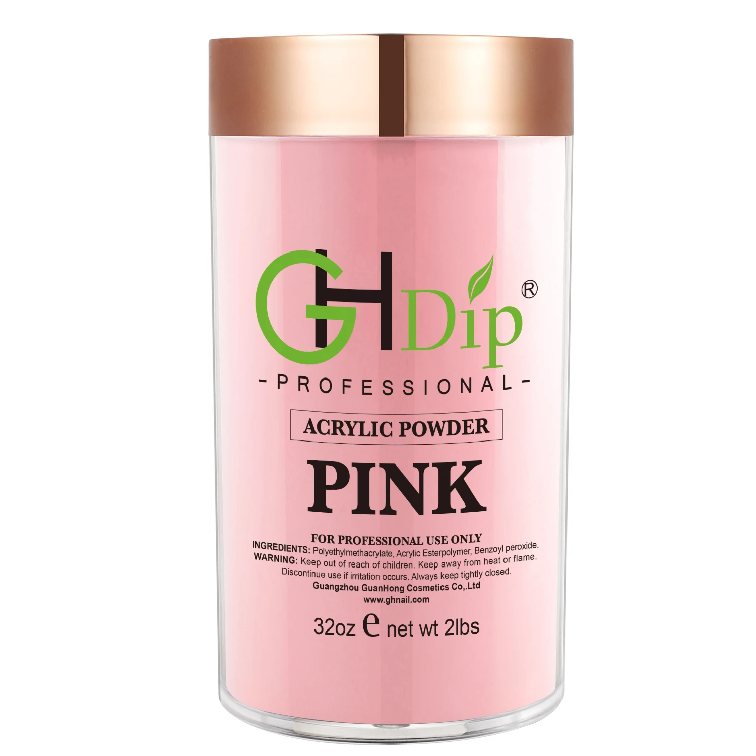 Natural Pink and Super White 3 in 1 Acrylic Dipping Powder 15oz set Professional for Salon