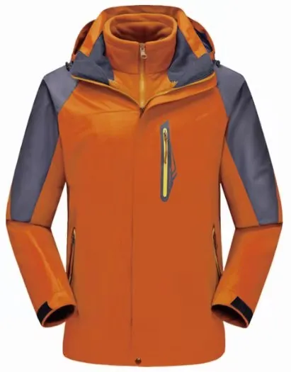 New Thick Rainproof And Windproof Jacket For Men And Women Outdoor Sports Printed Logo Embroidery Printing Printing Work Clothes