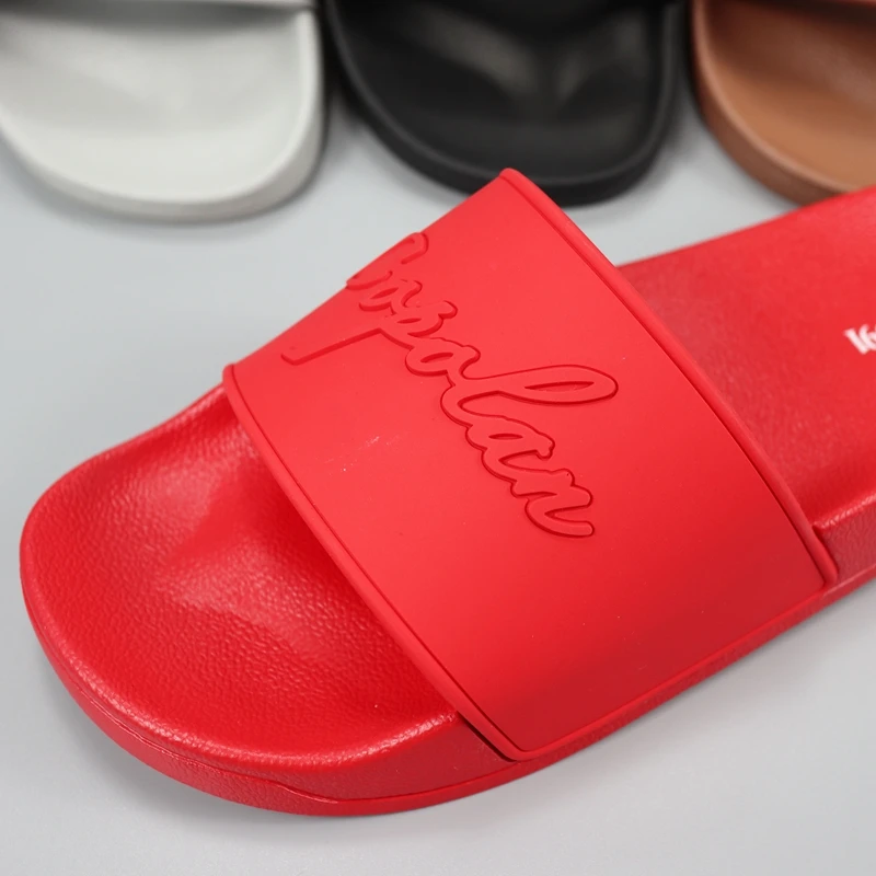 2024 rubber pool beach Customised sliders Customized design spa Printed Logo Private Label Slippers Slides With Logo
