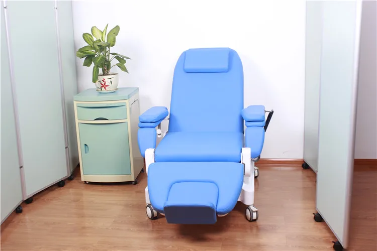 AM-DY002 Uremia Cure Accessory Hospital Couch For Blood Purification CPR Hemodialysis Recliner Medical Dialysis Chair