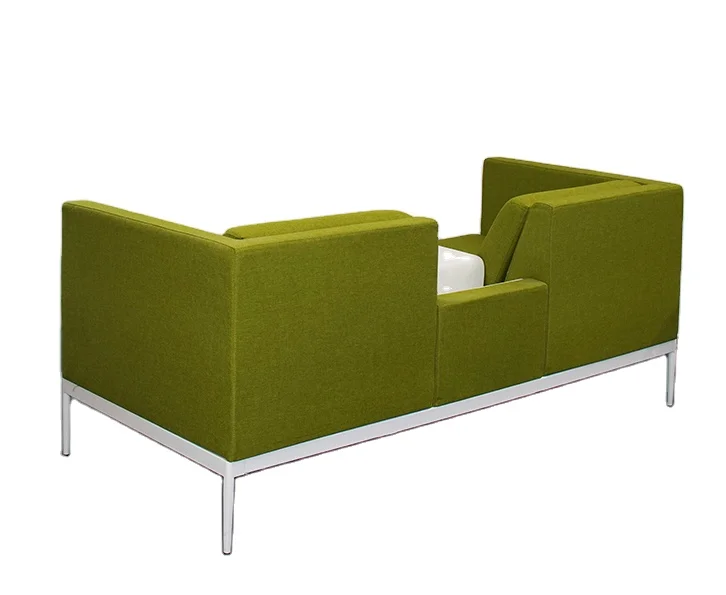 Designer Public Area Fabric Upholstered Hotel Hall Lobby Waiting Modern Sofas