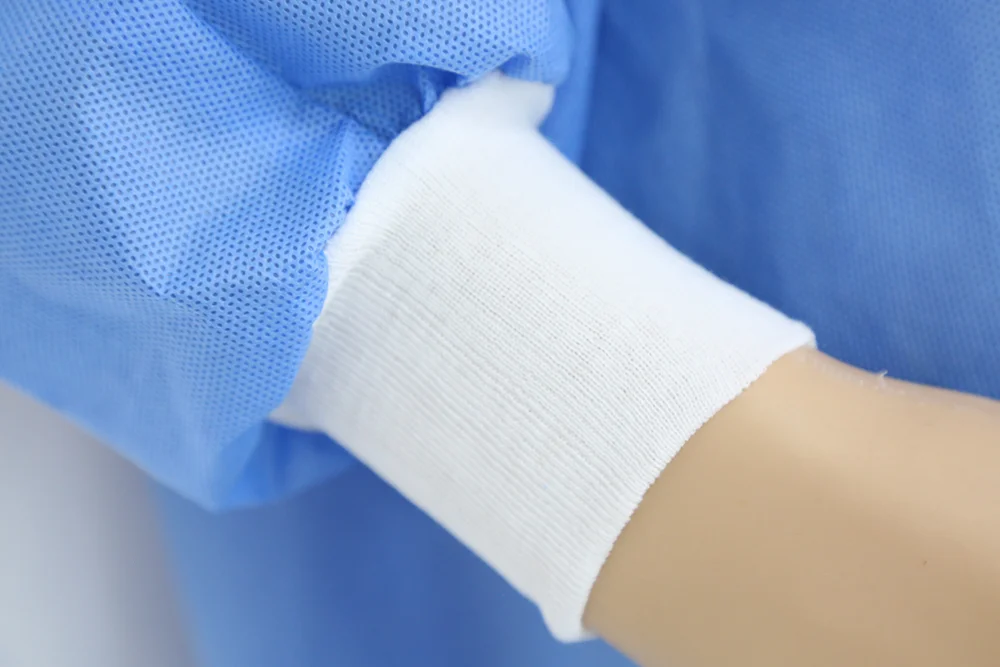45g SMS Disposable Sterile reinforced Surgical Gown