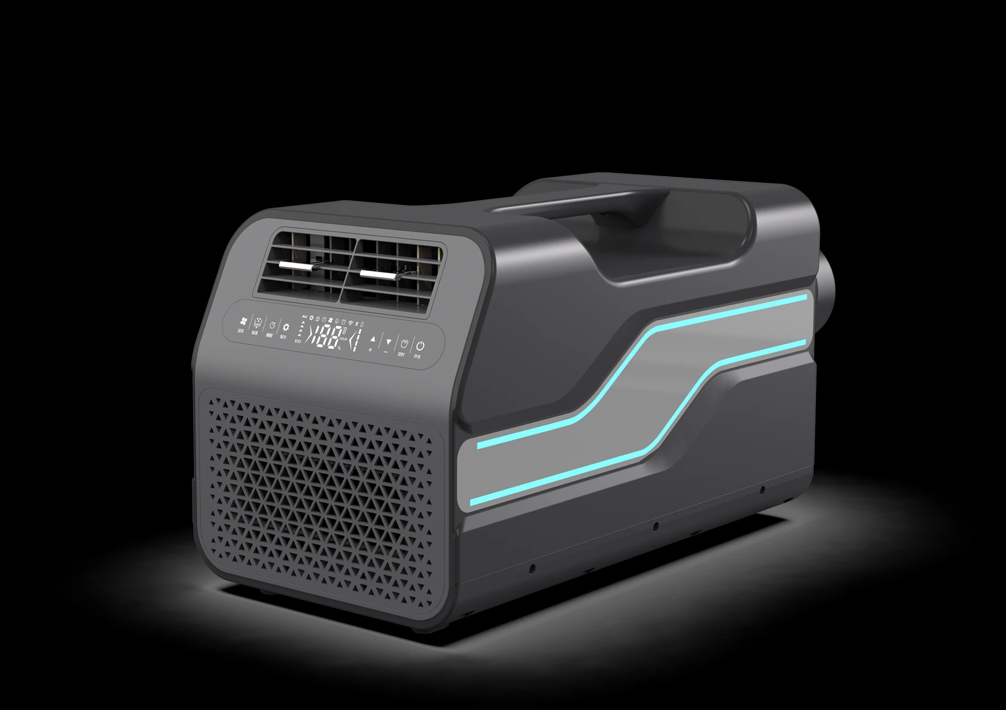 Car Outdoor Garage Portable Air Conditioner Energy Saving Camping Air Conditioner Mini Small Tent Air Conditioner for Hotel