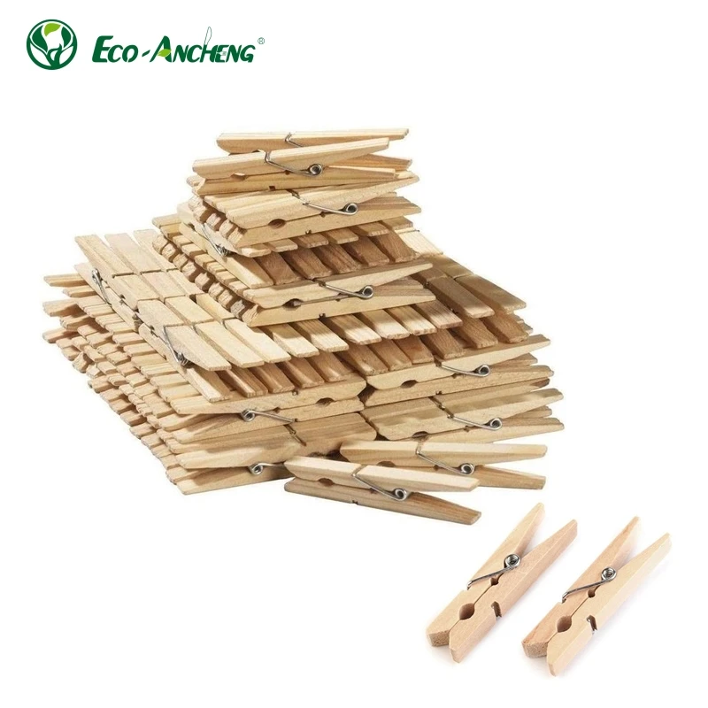 Wholesale Natural Decorative Wooden Clothespins For Pictures