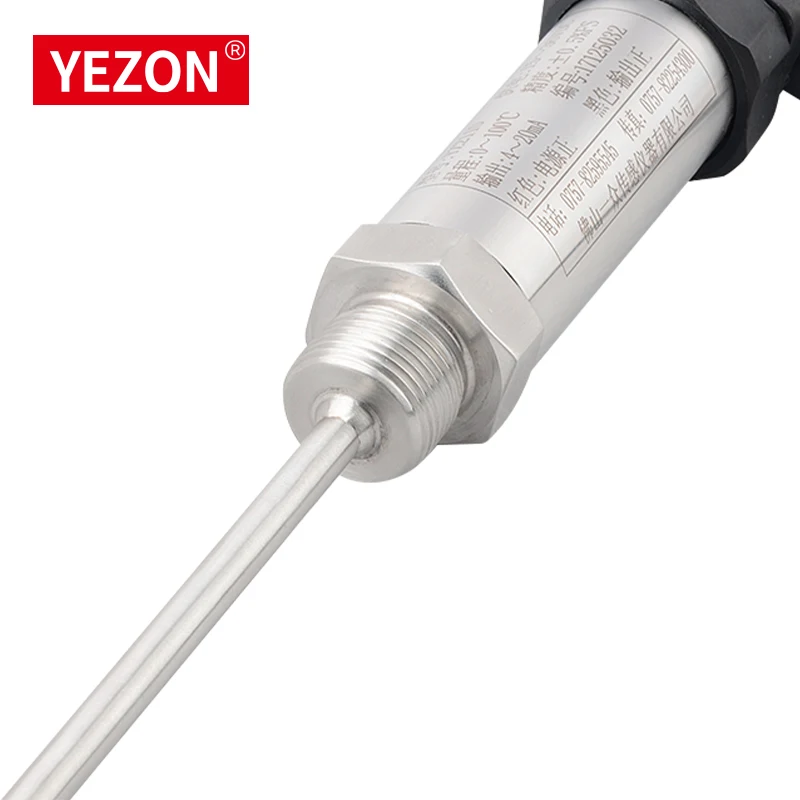 PT100 4-20ma -50~+200C water oil gas G1/4 high temperature transmitter