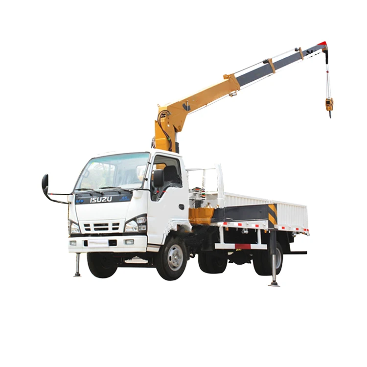 Легкий грузоподъемный кран ISUZU 4*2 по