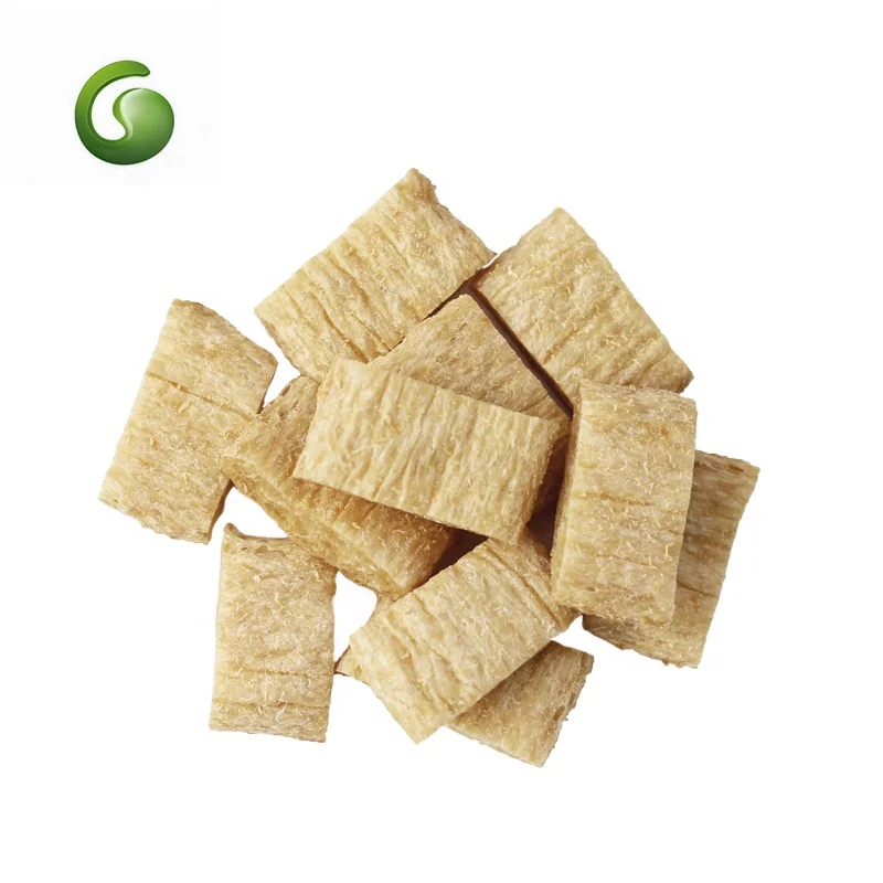 Customizable soy protein content & shape Grefood TVP vegetarian meat food additives by Non-GMO soybeans Textured Soy Protein