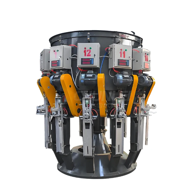 Automatic Rotary Cement Sand Bag Packaging Plant MHB50-8A Cement Packing Machine