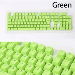 104 Double Shot PBT  Keycaps Keyset for Mechanical Gaming Keyboard MX Switches Keycaps 14 colors