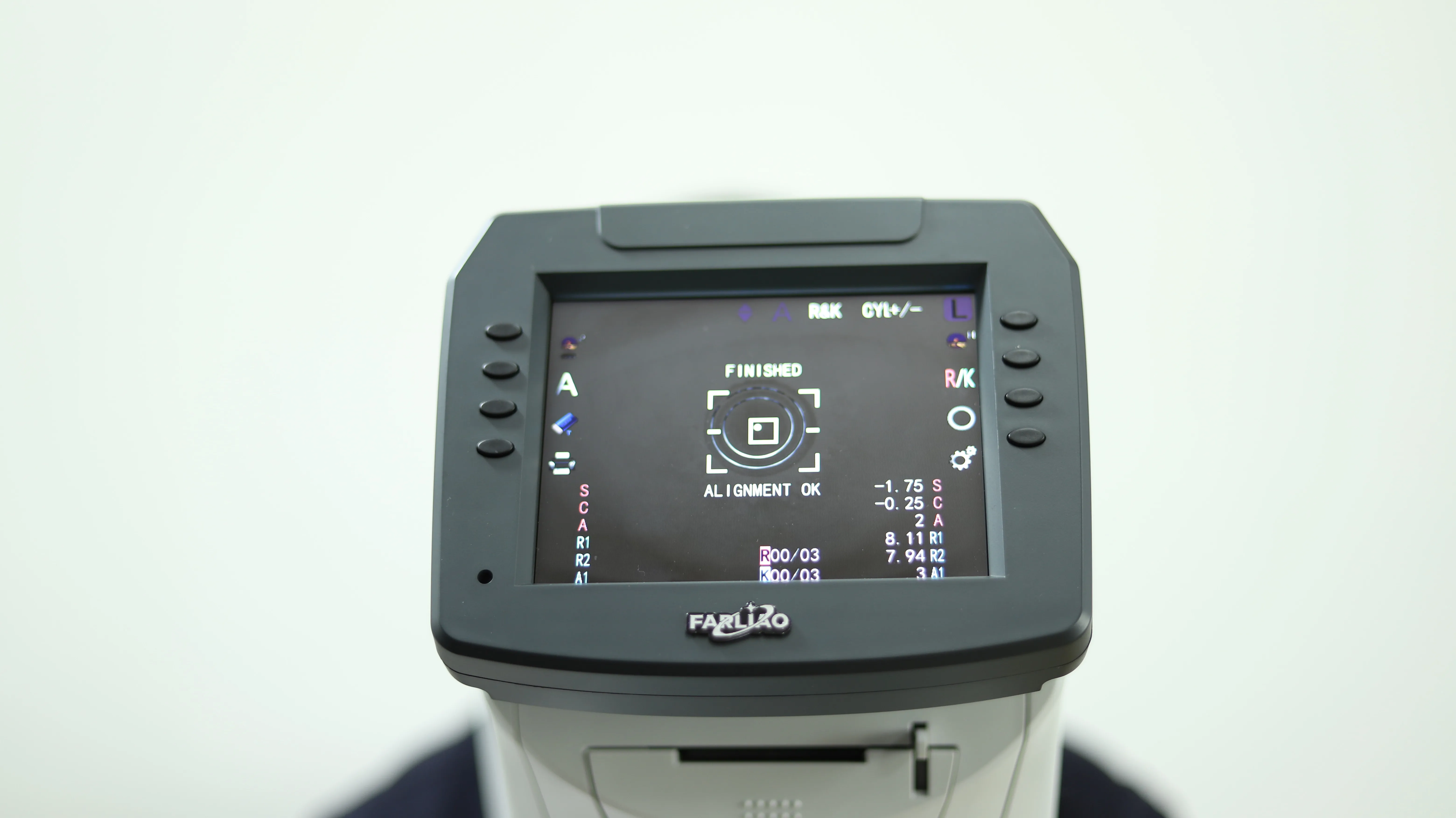 Панель управления с сенсорным экраном 6,5, моторизованный подбородок и автоматический резак бумаги, автоматический резак