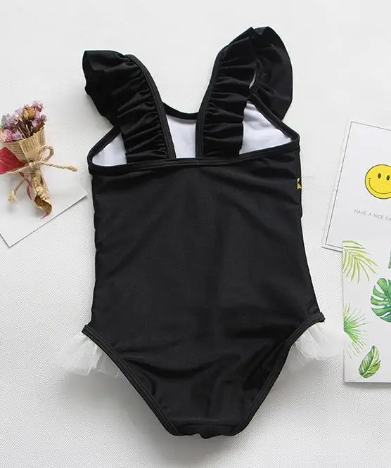 Милый детский купальник принцессы для маленьких девочек с единорогом купальный костюм Пляжная одежда