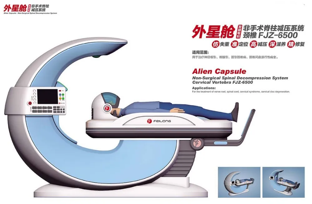 
Cervical Traction Physical Therapy Treatment Bed 