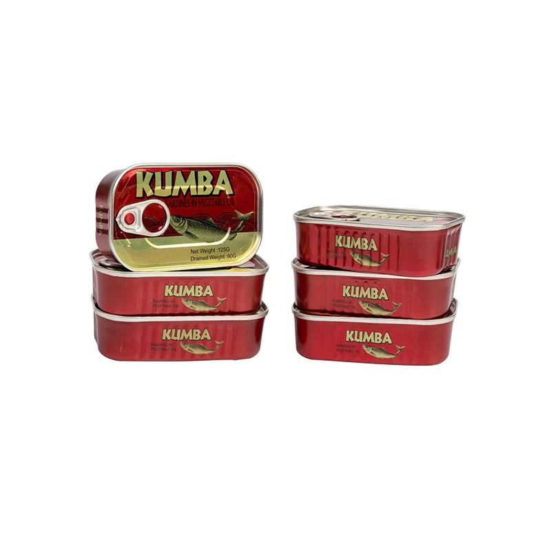 Top Quality Pure Canned Seafood Canned Sardine Fish In vegetable For Sale At Cheapest Wholesale Price