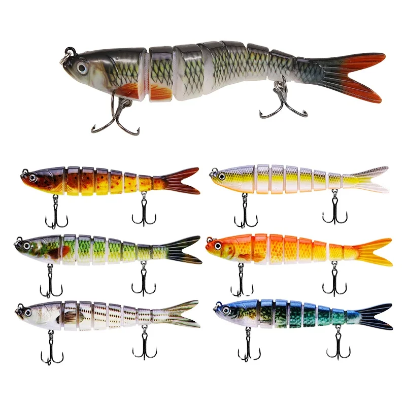 23g 13.5cm Swimbait Artificial Multi Jointed Hard Fishing Lure Swimbait Wobbler Lure