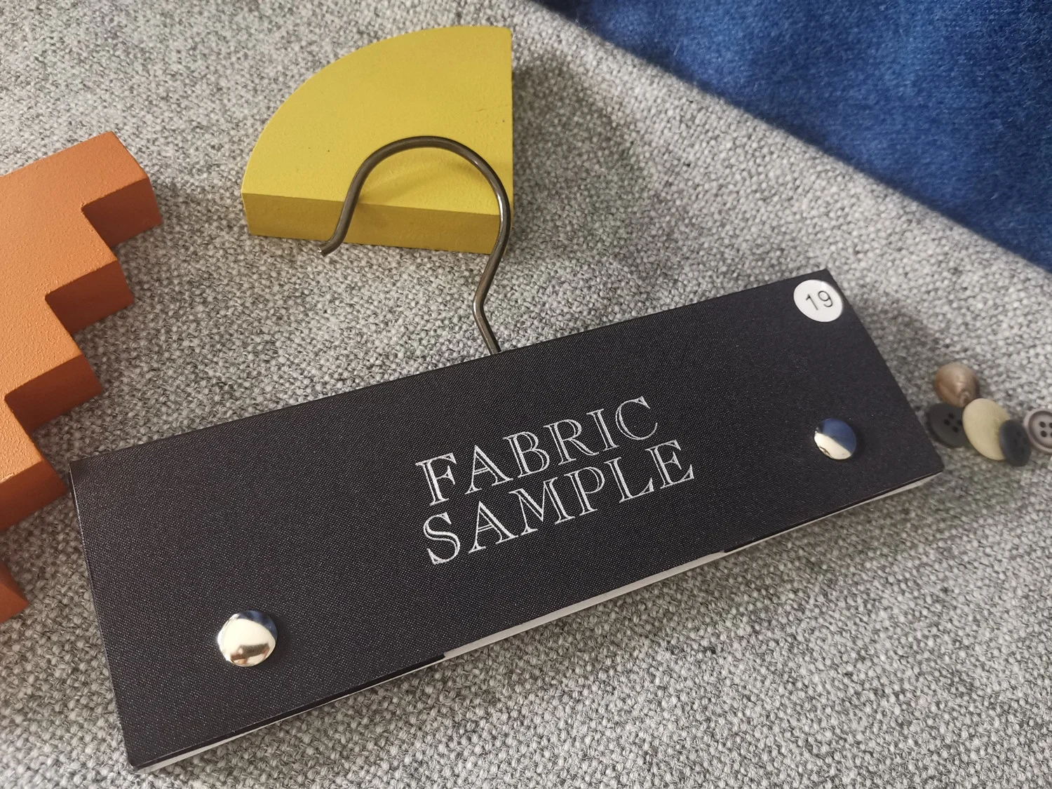 22cm Header Cards Factory Price Custom Your Own Logo Product Swatches Sample Cardboard Display Hanger