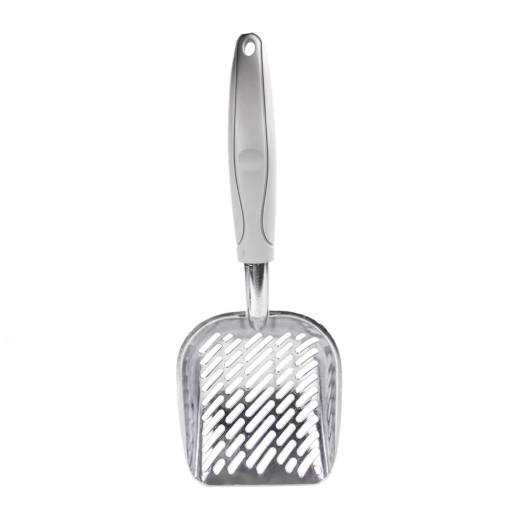 Cat Litter Scooper - Non Stick Jumbo Metal Waste Clump Remover Sifter - Deep Shovel