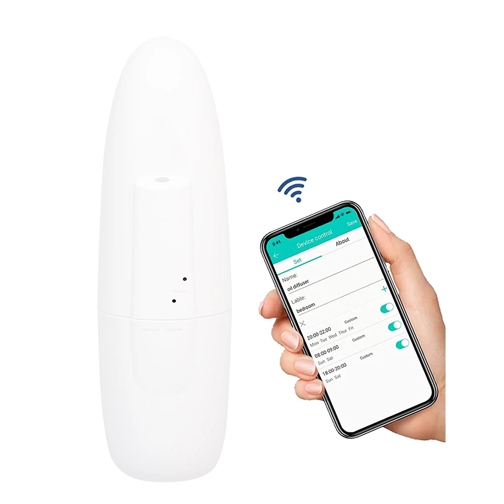 Room Wall Mounted difusor de aroma Electric Air Fragrance Essential Oil Diffuser Machine No Water Scent Nebulizer Aroma Diffuser