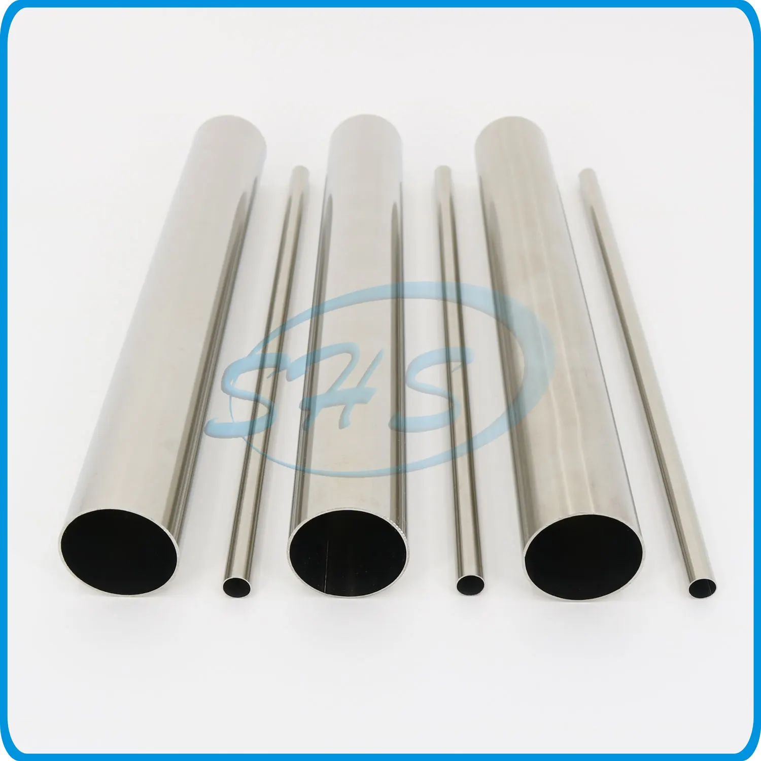SUS ASTM CE standard stainless steel 316L grade round pipe / tube with polishing surface for mall hotel railing decorative pipe