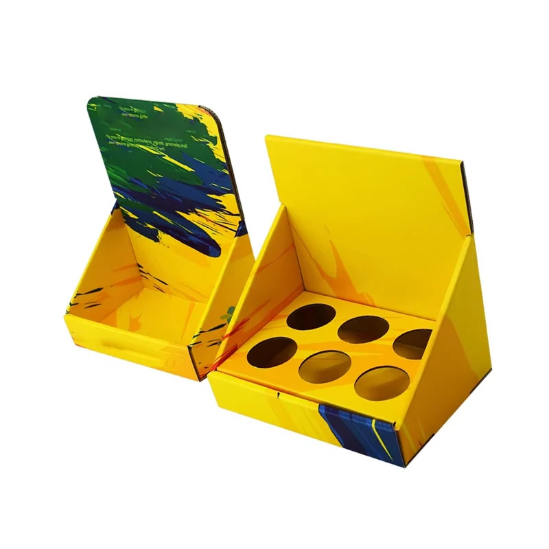 Custom Printing Logo Corrugated Paper Board Box Recyclable Cardboard Display Box Cosmetic Perfume Packaging Box