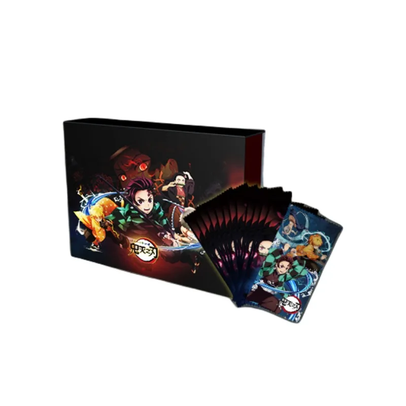 Google Japanese Hot Anime Demon Slayer Game Cards Jujutsu Kaisen Dragon Balls Demon Anime Cards Christmas Gifts For Boys