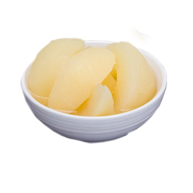 Консервированные свежие фрукты груши A10 в легком сиропе