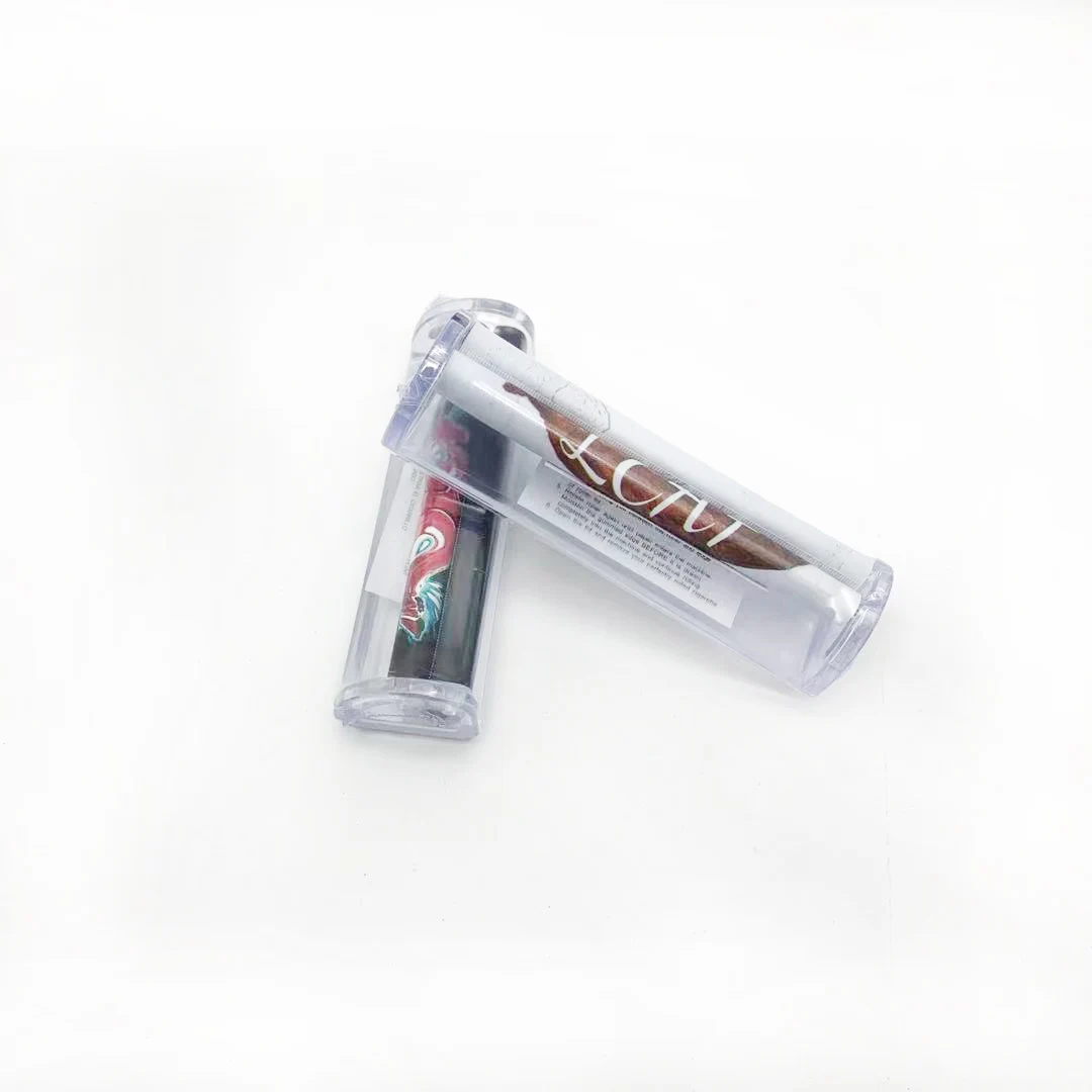 Portable Clear Big 125mm Blunt Roller Tobacco Joint Roller Automatic Plastic Slim Cigarette Rolling machine