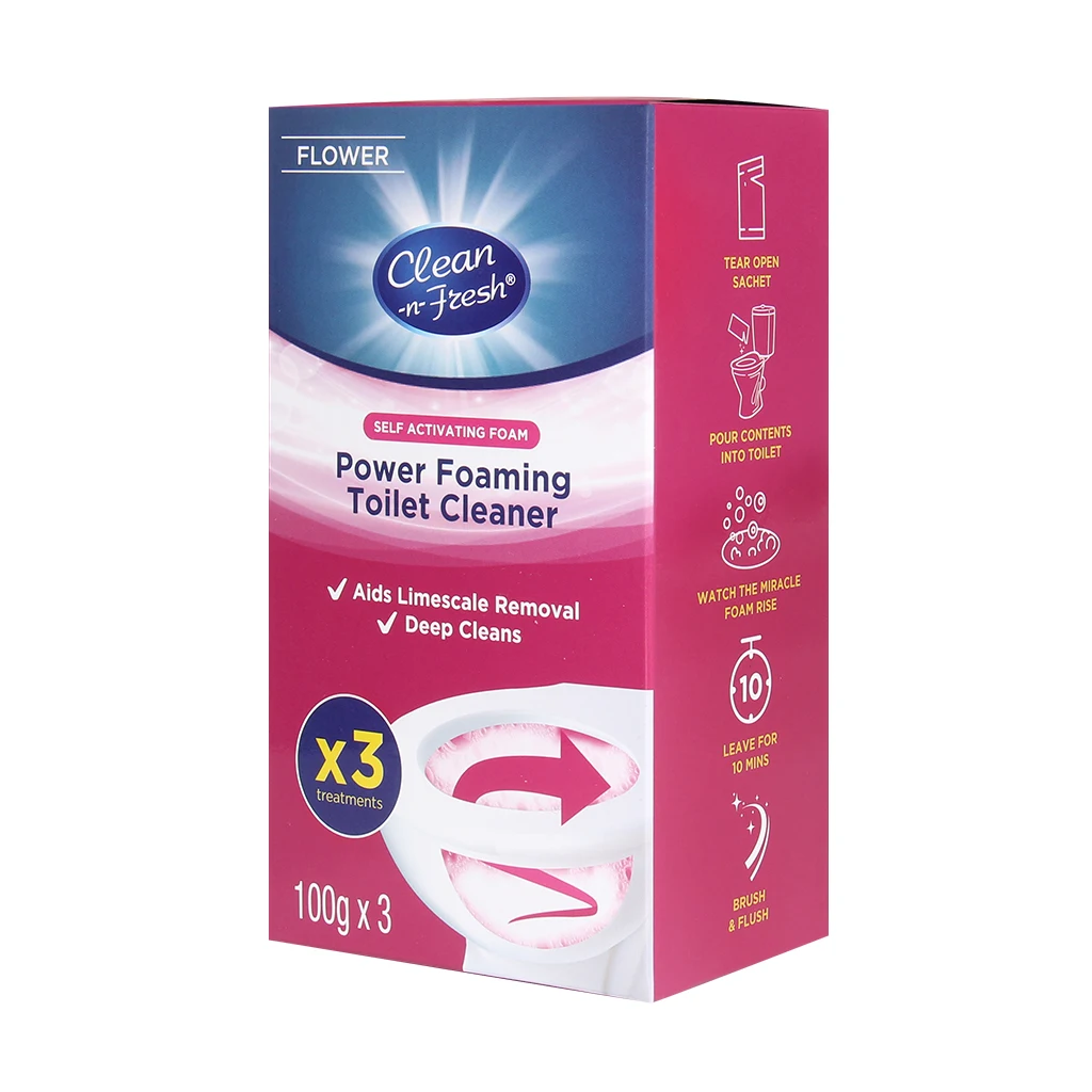 OEM Wholesale Long-Lasting Power Foaming Deep Cleans Powerful Cleaning Toilet Cleaner