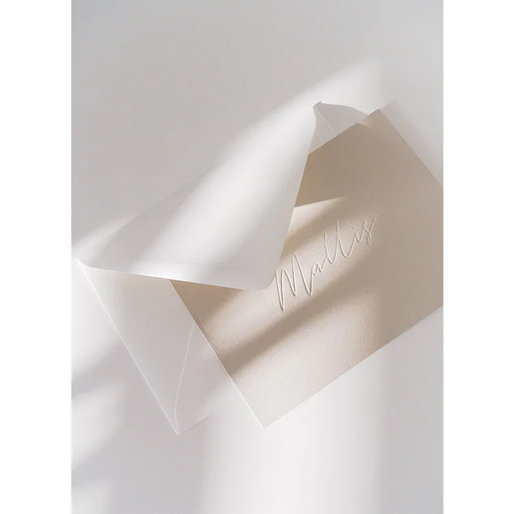 Custom Printed Rise Or Embossed Your Brand Name Minimalistic Store Code Gift Card Packaging