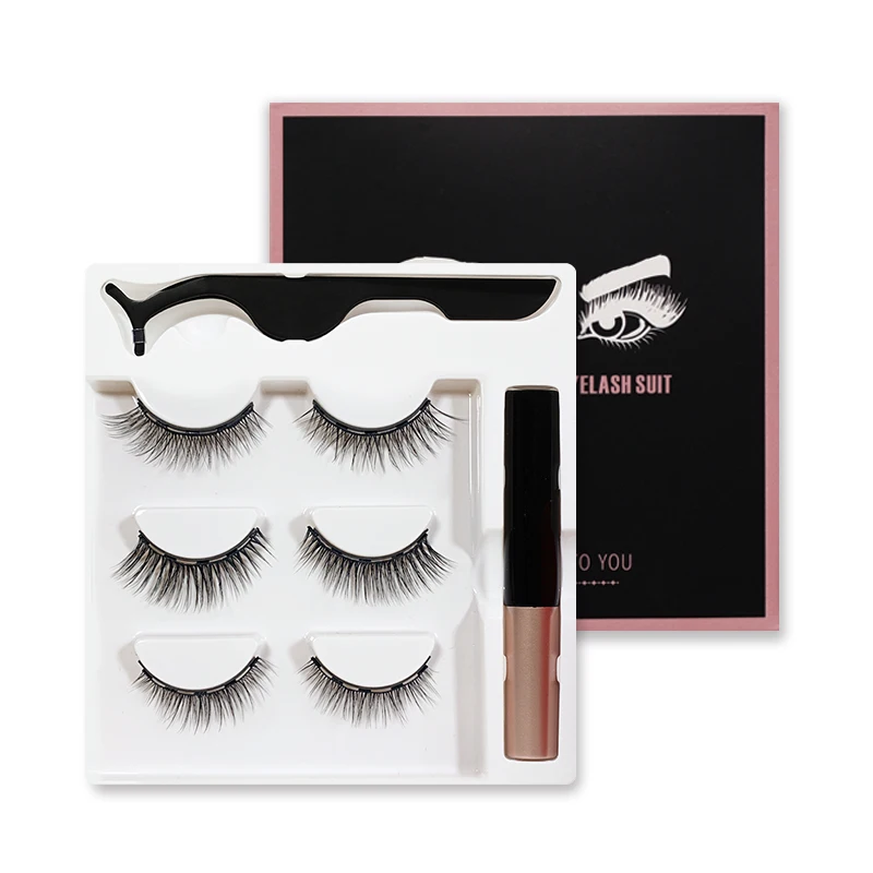 Magic Full Strip Mink Eyelash 3d Eyelashes Handmade Makeup Full Strip Lashes Fake Eyelashes