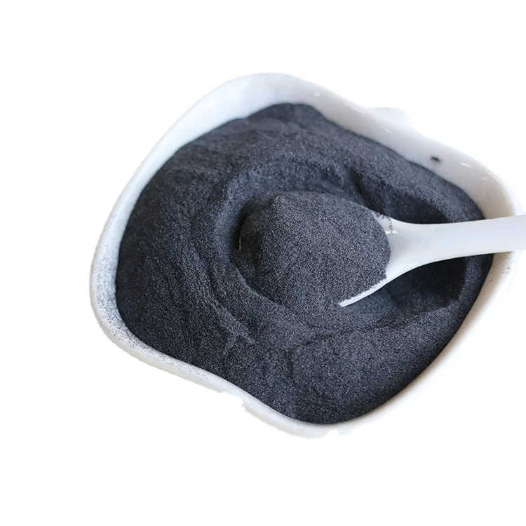 Durable black fused alumina/black aluminum oxide powder/corundum for sandblasting abrasive