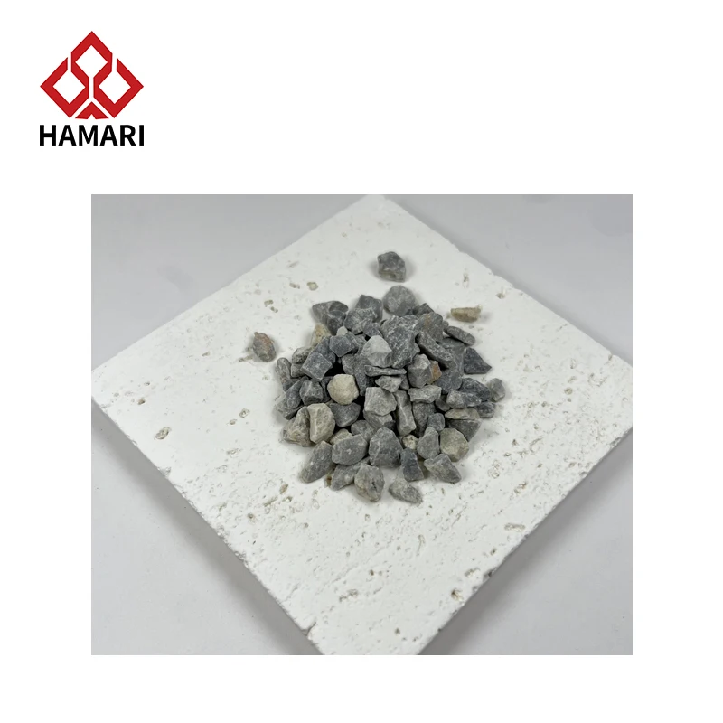 3-6 Light Gray Natural Pebble Water Treatment Cushion Garden Pavement Engineering Public Buildings