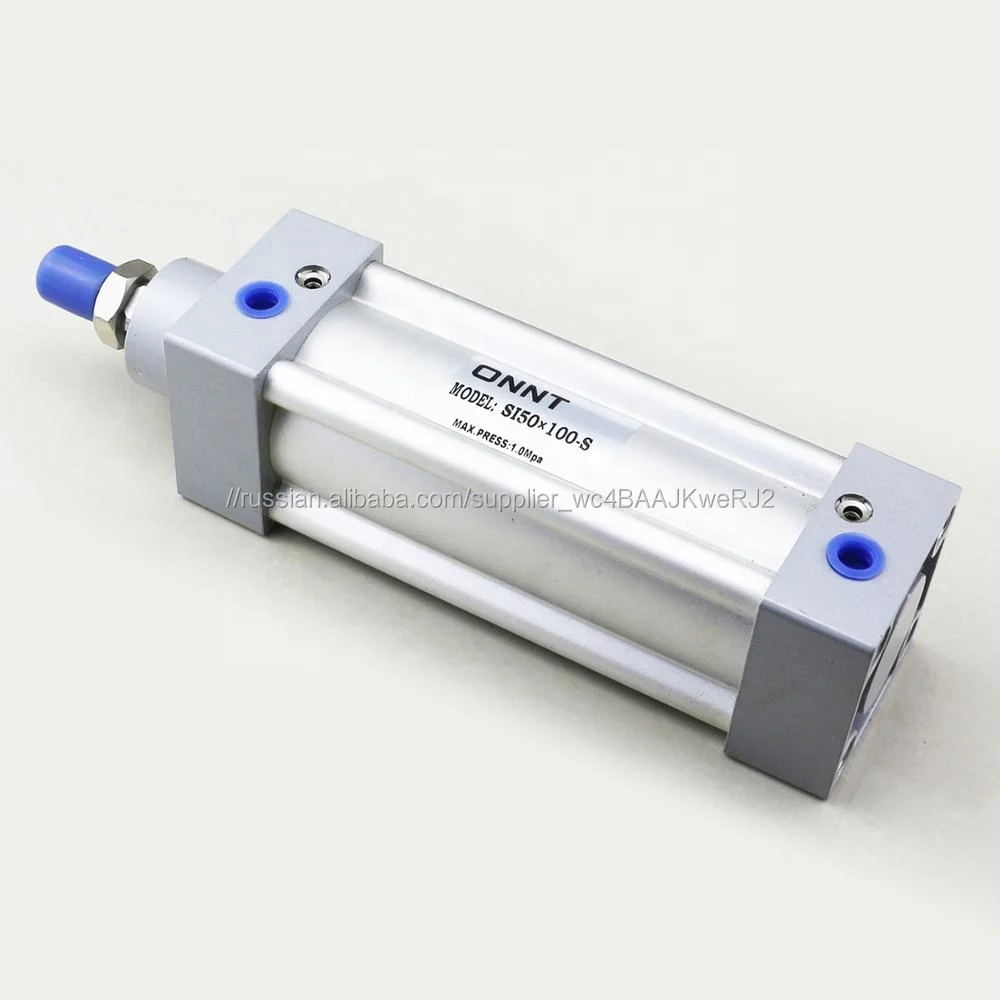 Airtac ISO15552 алюминиевый корпус стандарт двойного действия SI пневматический цилиндр