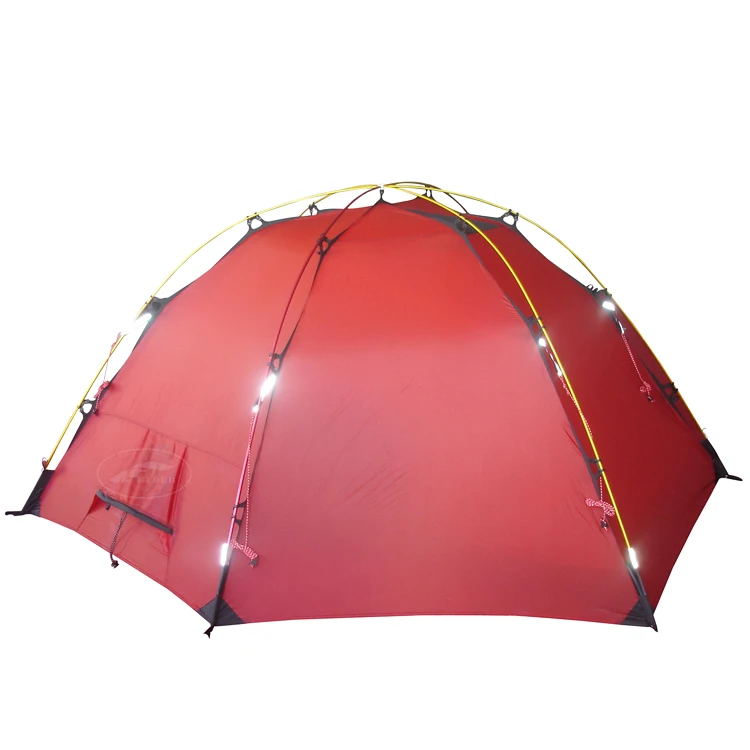 Custom Free-Standing PFC-Free Trendy Eco-Friendly Outdoor Single Silicone Coating Nylon Two Person Dome Seam Taped Silnylon Tent