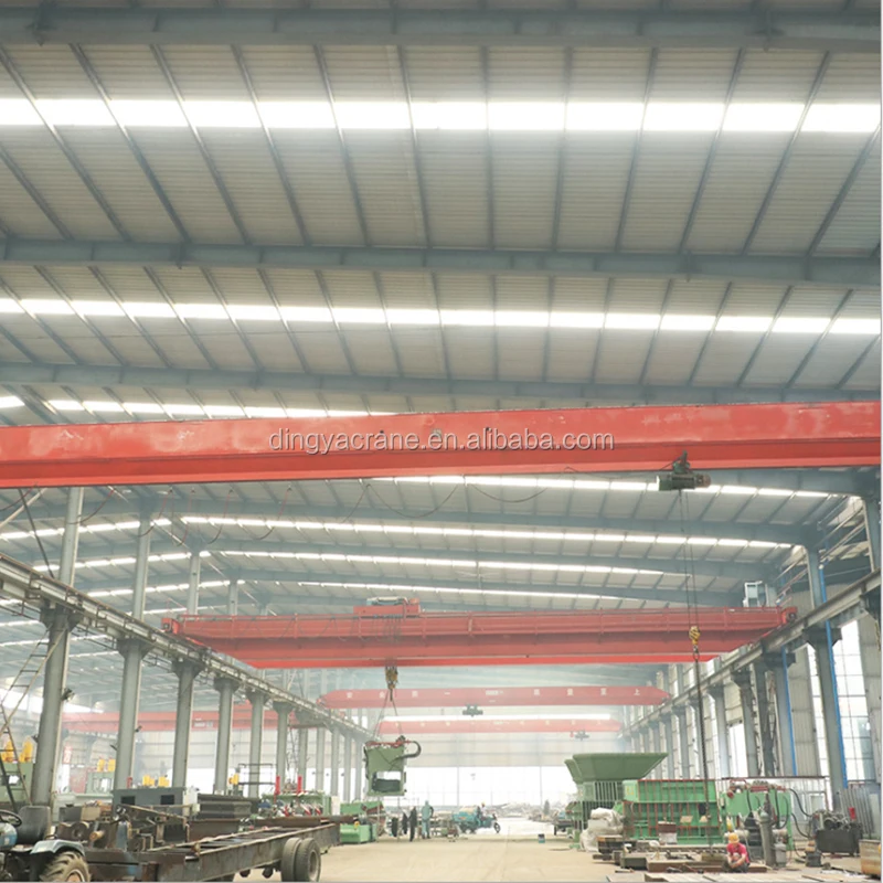 Portable Grab Bridge Crane European Design Overhead Crane 2 Ton 3 Ton 5 Ton 10 Ton Single Girder Bridge Overhead Crane for Sale