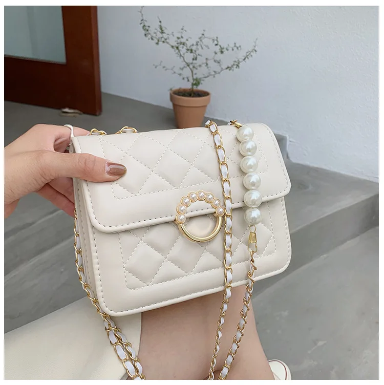 Customized Logo Wholesale Lock Luxury Ladies Pu Leather New Designer Bags Shoulder Crossbody purse Women Fashion Handbags