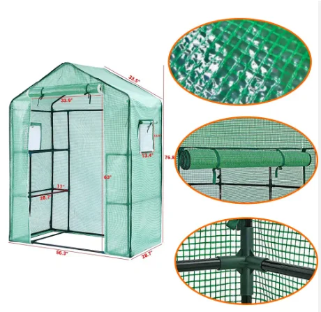Garden Outdoor Winter Portable Mini Plant Greenhouse for Cold & Frost Protection