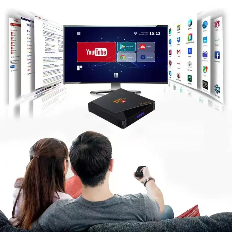 TX9 PRO Allwinner H616 приставка 1 ГБ 2 8 16 4 г/5 г BT4.1 Android 9 Wifi smart Media Player игровая консоль эмулятор