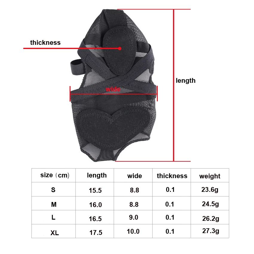 Belly Dance Shoes Accessories Heel Protector Breathable Ballet Dance Socks Belly Dancing Foot Thong Toe Pad Women Beauty HA00593