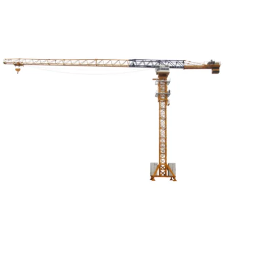 China Hydraulic Flat Top Tower Crane 16T Capacity 62.8M working Height