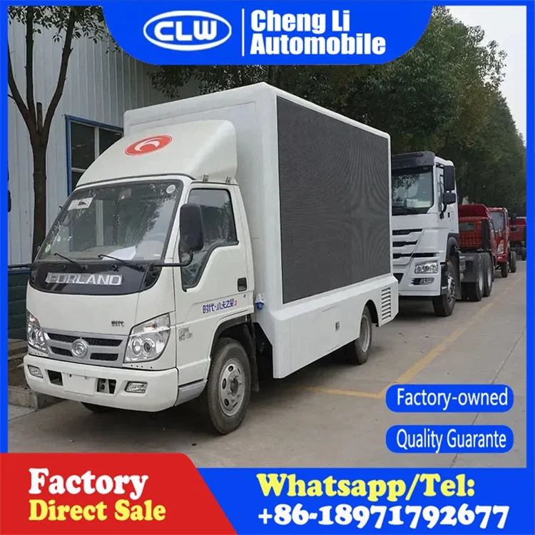 Led Billboard Truck 4x2 Digital Advertising Display Trucks Mobile Billboard Screen Truck