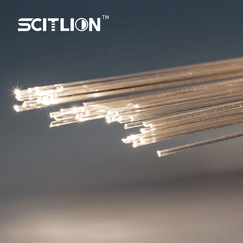 Customized High Quality Mid Infrared Hollow Fiber Optic Sliver & Aluminum Film Coating Wavelength 2.910.6um