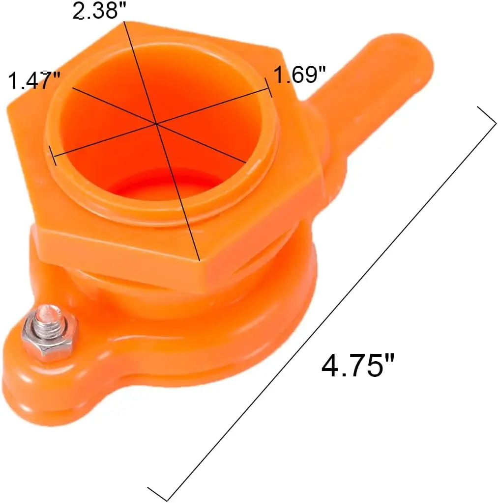 Factory Price Beekeeping Honey Tank Gate Plastic Honey Gate for Extractor