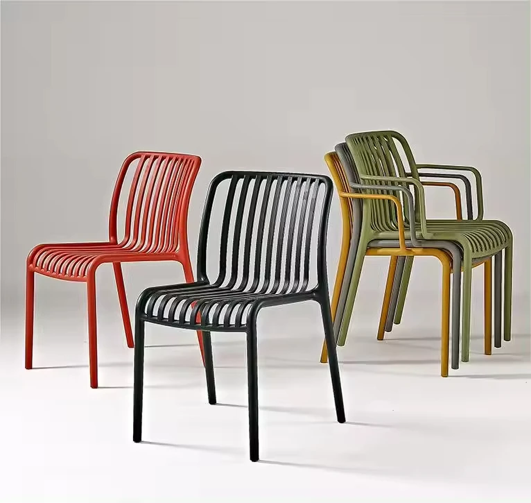 High quality stacked Garden outdoor chair courtyard outdoor balcony garden metal iron chairs garden chairs