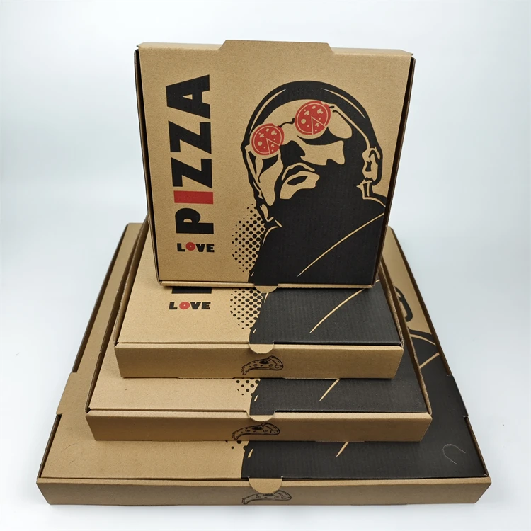 Direct Sale Plain Food Packaging Box Custom Labels 36 Inch Container Pizza Box