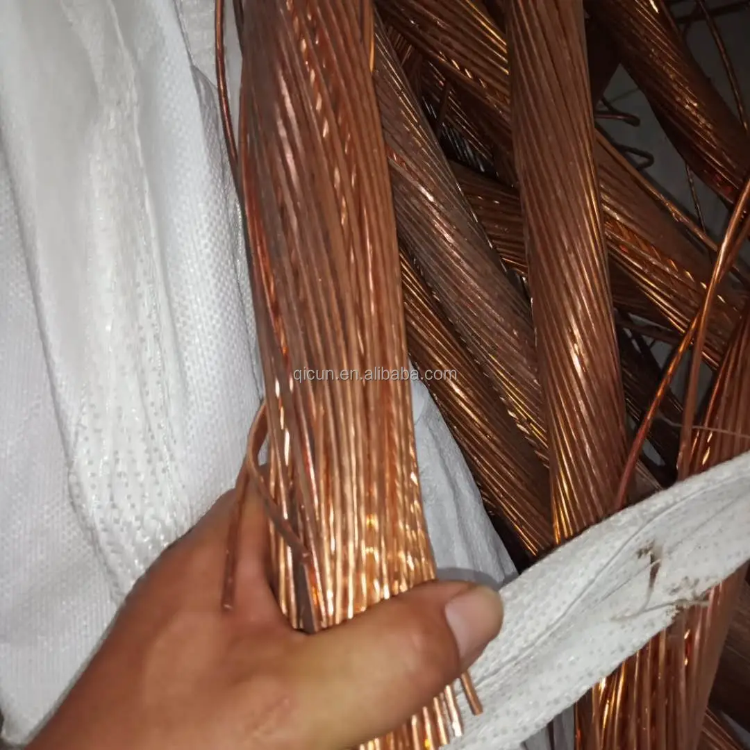 Cooper Wire Scrap Grade and 99.95%Cu(Min)bulk copper scrap for Cable Wire Scrap