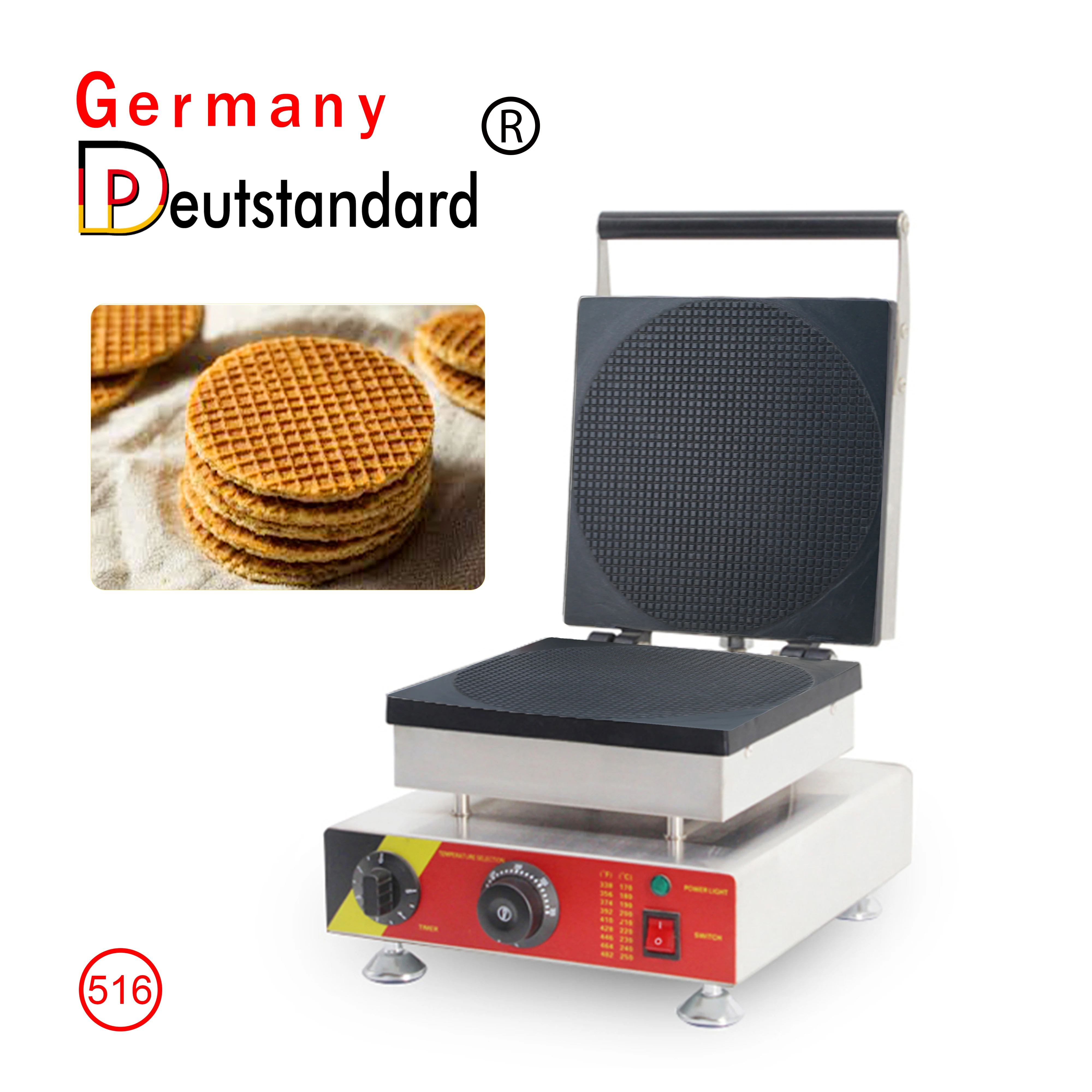 snack machines stroopwafels waffle maker bakery equipment belgium waffle maker with ce