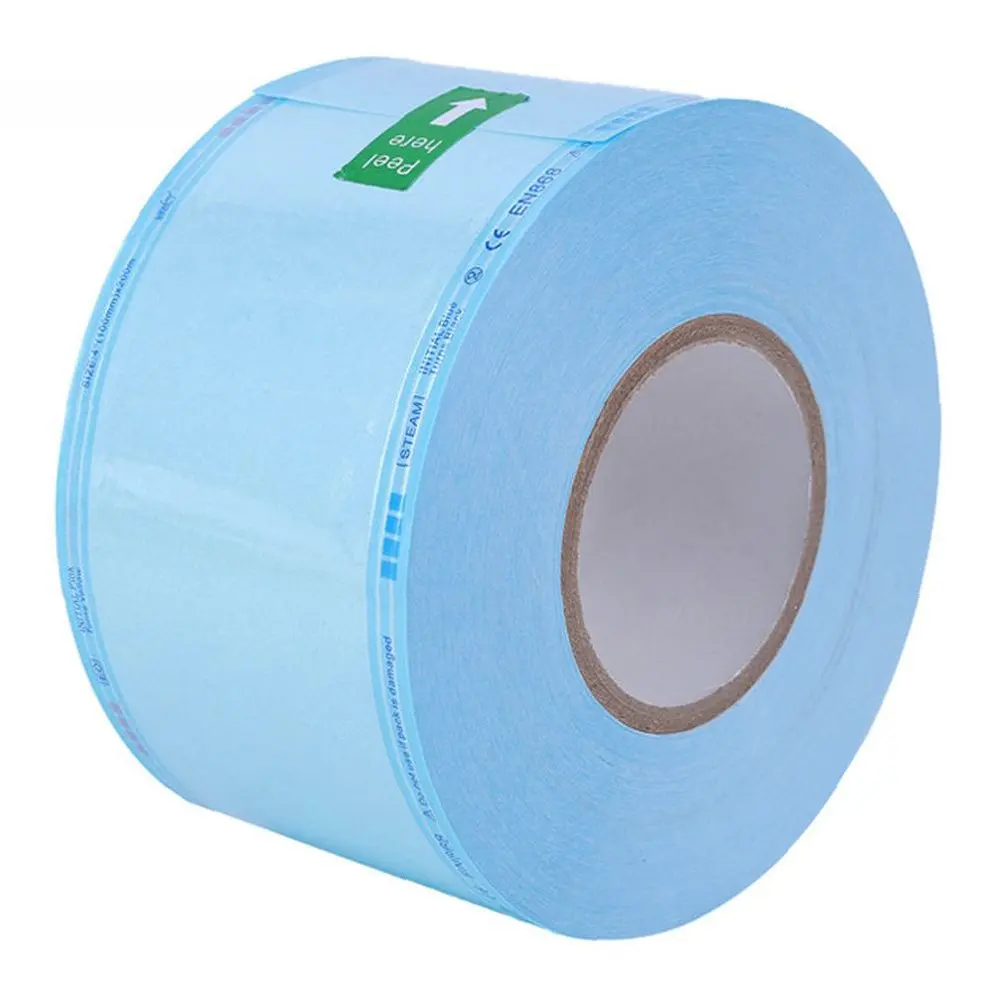 Professional Medical Grade Disposable Customization Sterilization Flat Reel Self Or Heat Seal For Dantal Tools